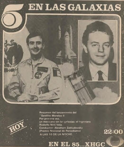 En 1985, el primer astronauta mexicano llevó al espacio tortillas de maíz