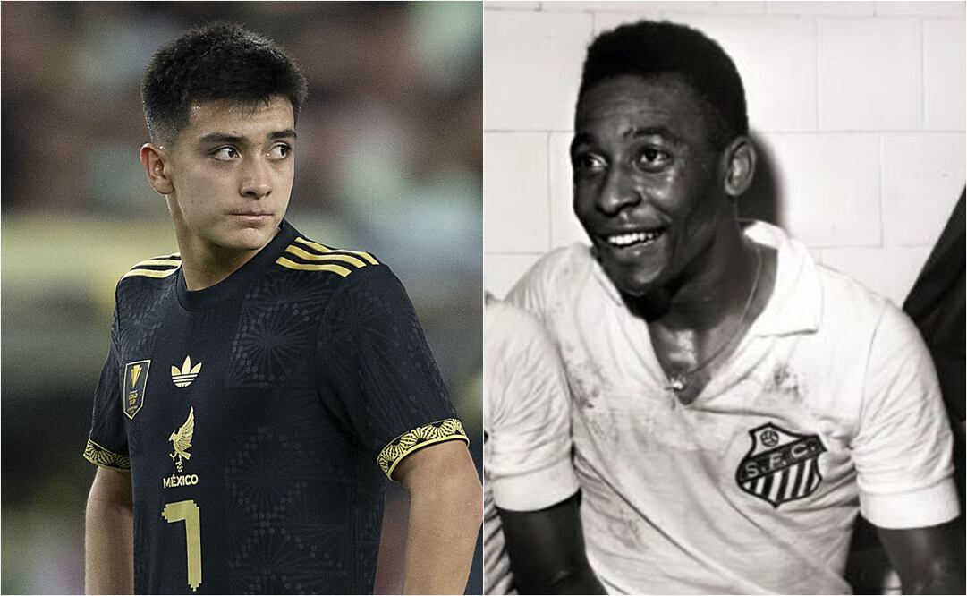 FOTO: ESPECIAL - Gilberto Mora hizo historia con la Selección Mexicana; superó récords de Pelé y Lamine Yamal