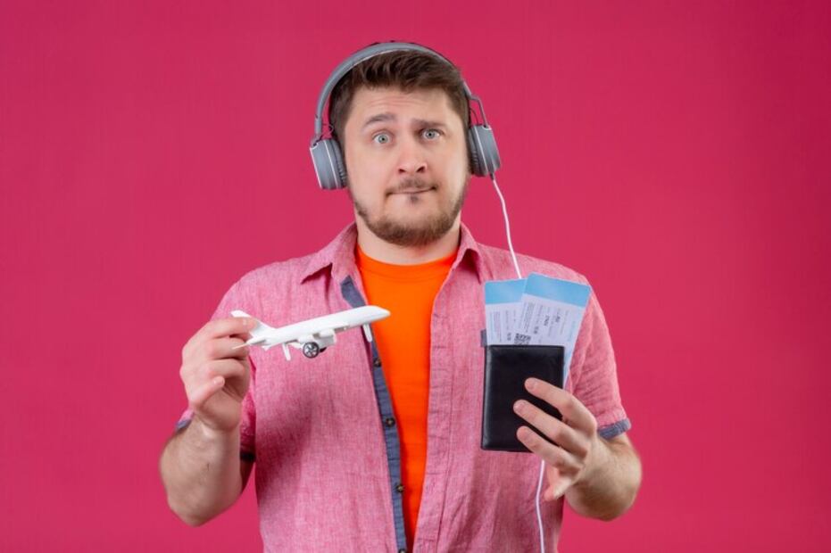 Cuida tus oídos en el avión. Fuente: Freepik