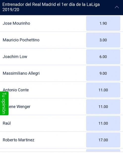 José Mourinho encabeza apuestas para ser el próximo técnico del Real Madrid