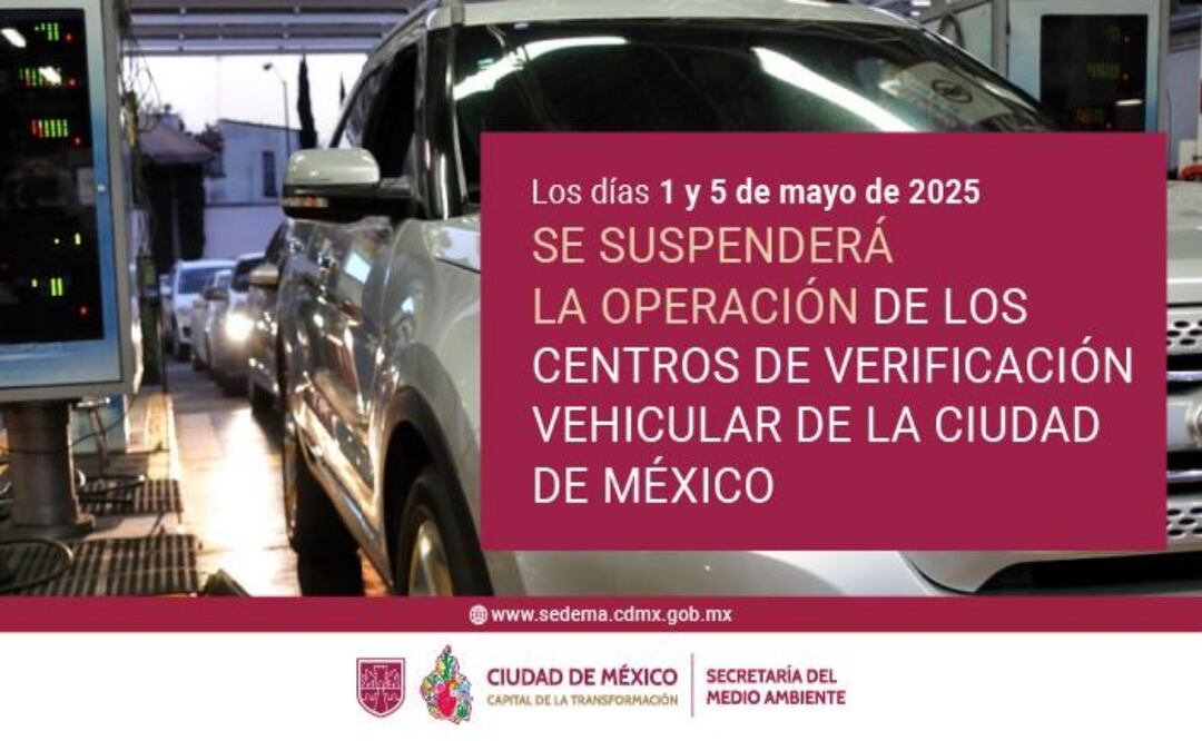 Verificentros suspenden actividades por días feriados. Foto: Especial