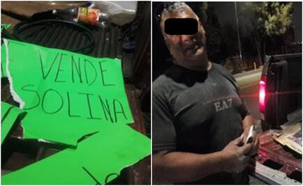 Detienen a uno por vender combustible de forma ilegal en Tlalpan