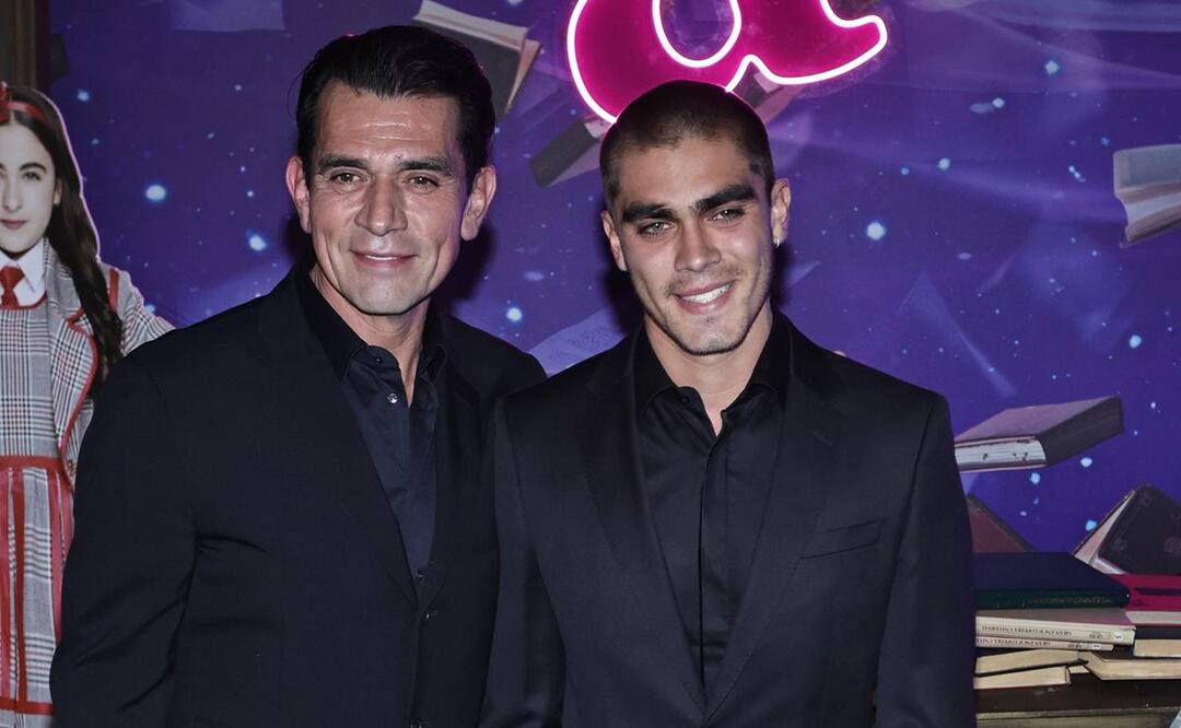 Jorge Salinas y su hijo Santiago Salinas. 
Foto: Clasos/foto/Alfonso Manzano.