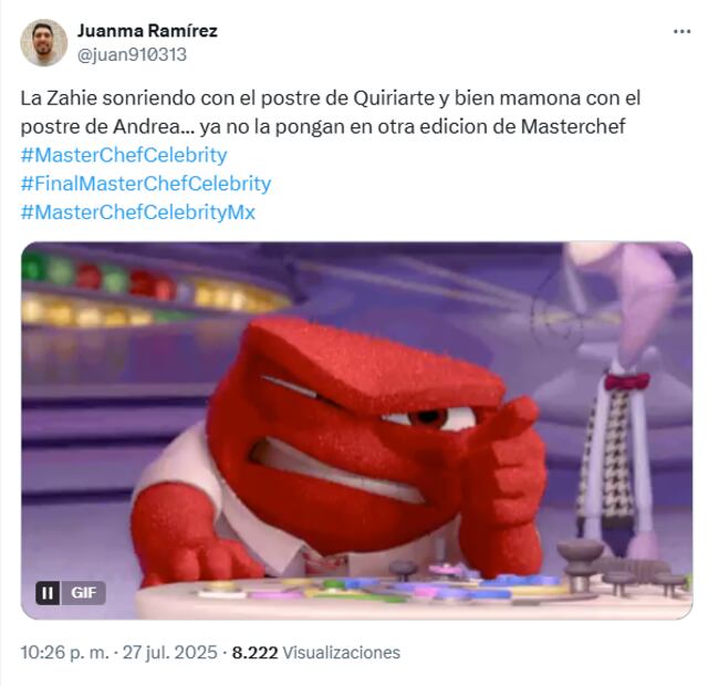 La tensión entre los espectadores fue creciendo, pues se especulaba que estaba comprada la final. Foto: X