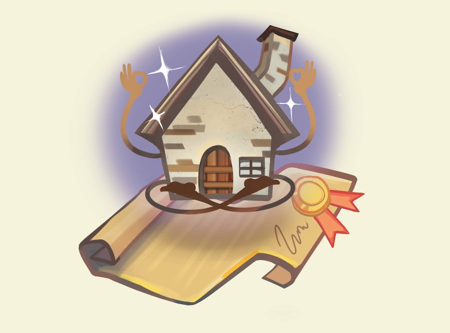 Hereda tranquilidad con tu testamento. Ilustración de Liliana Pedraza