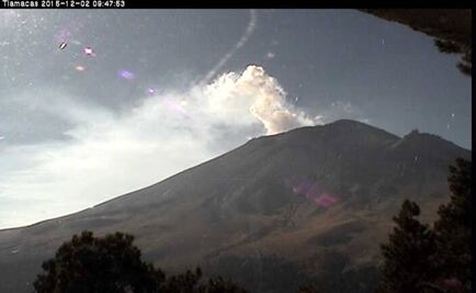 Popocatépetl volcano spews 44 exhalations and 17 explosions