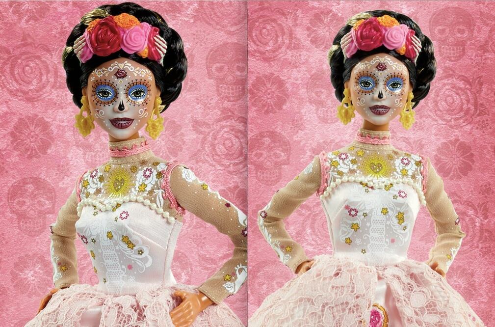 La nueva Barbie Catrina de Mattel tiene detalles que te encantarán / Fotos: Mattel