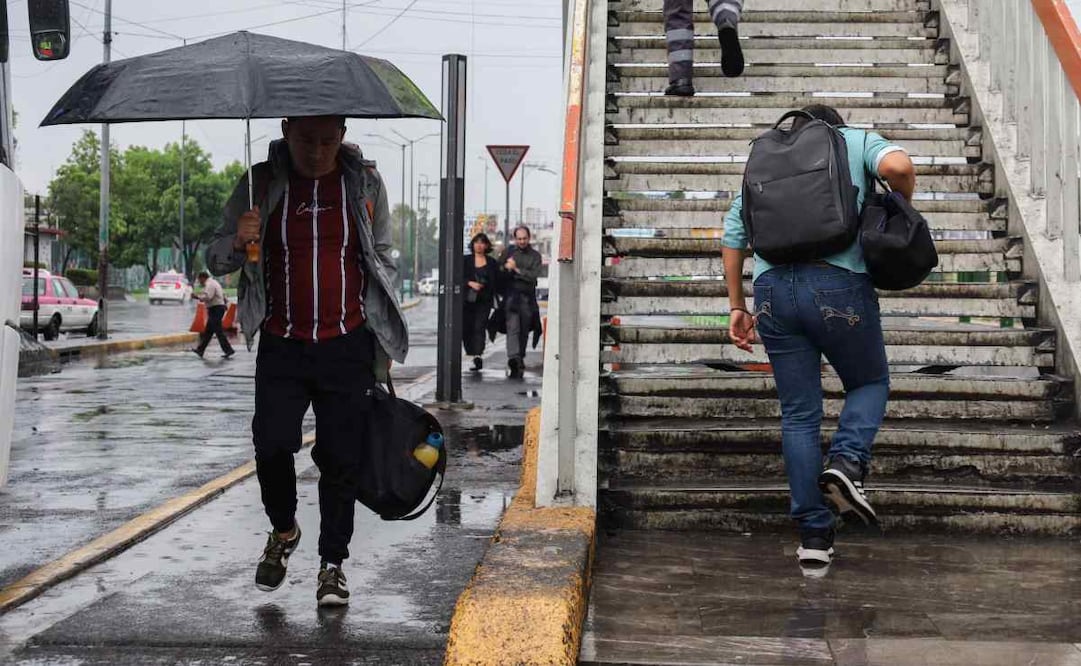 Activan alerta amarilla por lluvias fuertes en 8 alcaldías de CDMX. Foto: Gabriel Pano/EL UNIVERSAL