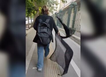 "No es no": las mujeres iraníes que protestan contra el hiyab obligatorio