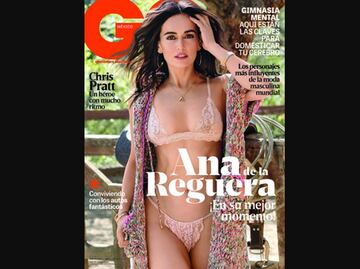 Ana de la Reguera se muestra casi al desnudo