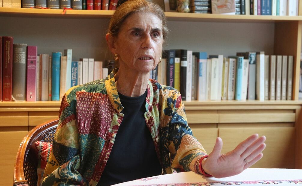 Entrevista con la Doctora Annie Pardo, premio nacional de ciencias 2023 y madre de la actual Jefa de Gobierno de la Ciudad de México. Foto: Carlos Mejía/El Universal.