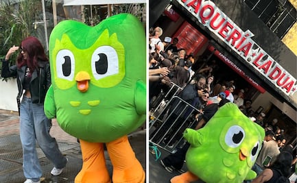 Duolingo rompe las redes al mostrar su foto con Dua Lipa en su visita a la CDMX