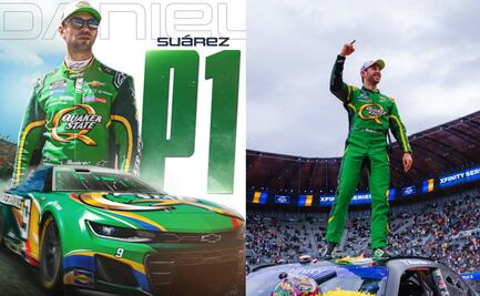¿Quién es Daniel Suárez?; el ganador de la Nascar XFinity