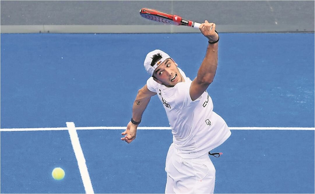 Alejandro Galán: En poco años habrá más padelistas mexicanos / FOTO: CORTESÍA