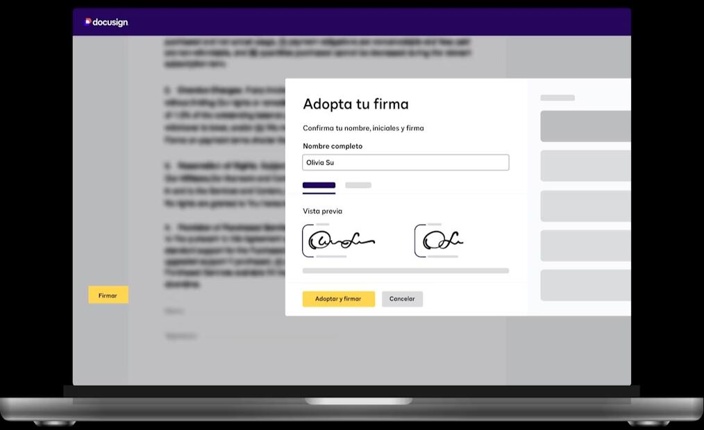 Docusign integra su IA de contratos con ChatGPT. Imagen: Docusign