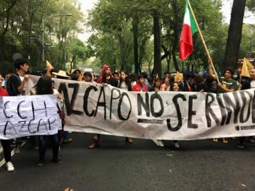 Minuto a Minuto. Marcha del Silencio de estudiantes al Zócalo