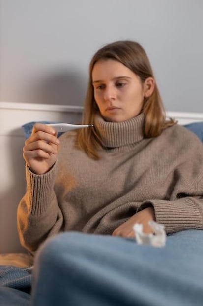 La temperatura corporal es un indicador vital de la salud. Fuente: Freepik.