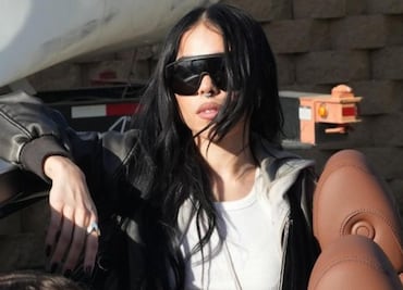 Danna Paola vuelve a poner en tendencia el fleco a media frente