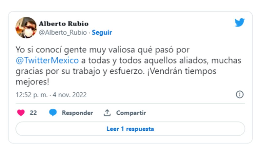 Elon Musk despide a trabajadores de Twitter México 