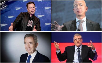 Los 10 hombres más ricos del mundo han duplicado fortunas en pandemia