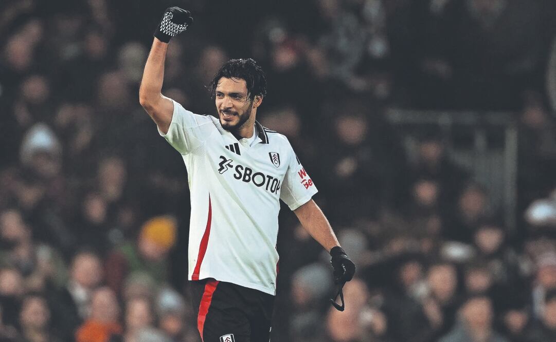 Raúl Jiménez, uno de dos tricolores en Inglaterra. Foto: de JUSTIN TALLIS. AFP