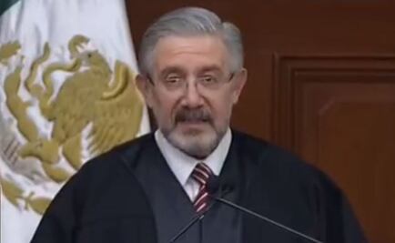 En vivo. Rinde ministro presidente de la Corte informe