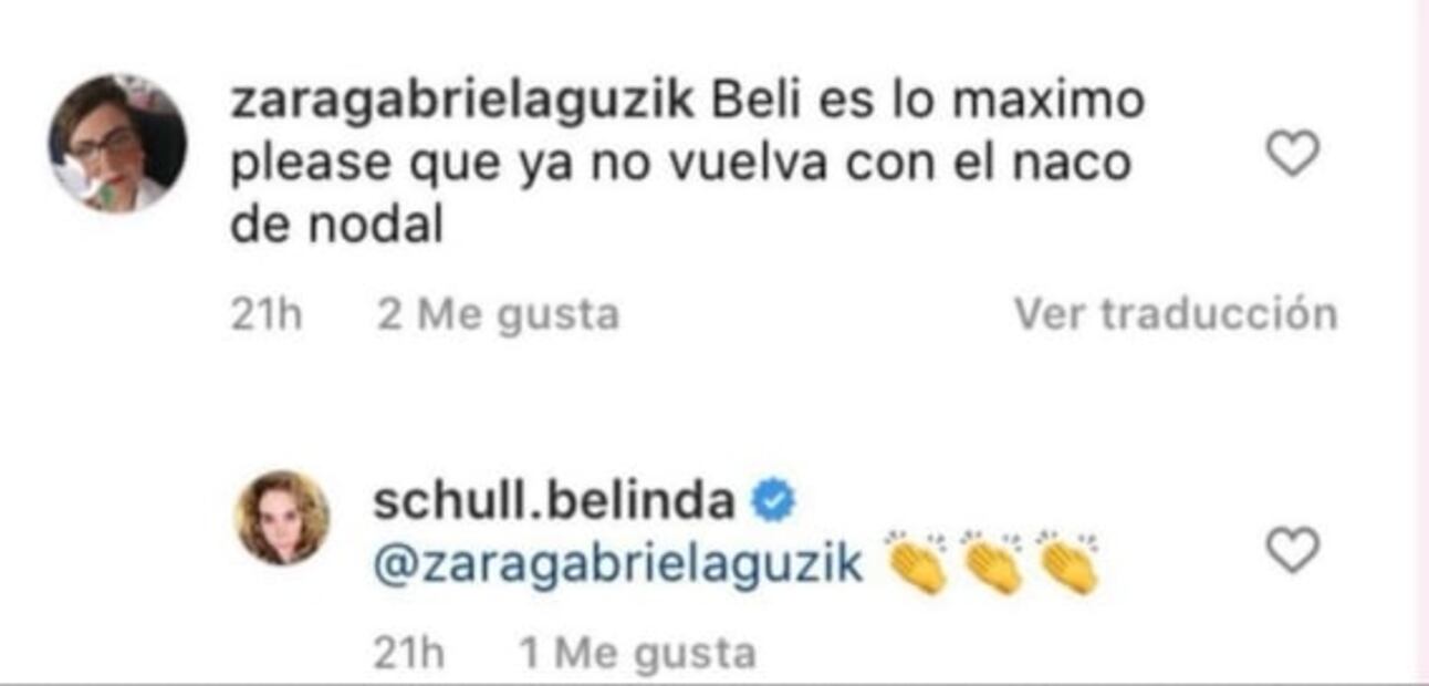 Critican a mamá de Belinda por llamar naco a Nodal