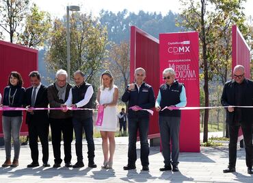 Con inversión de 2 mil mdp, inauguran parque La Mexicana