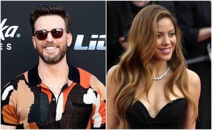 Cuestionan a Chris Evans sobre Shakira; responde si saldría con ella