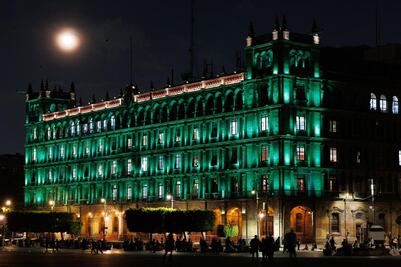 Cuándo ver el nuevo video mapping en el Zócalo de CDMX