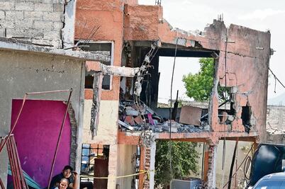 “Explosión en Tultepec por cohetes de alto impacto”