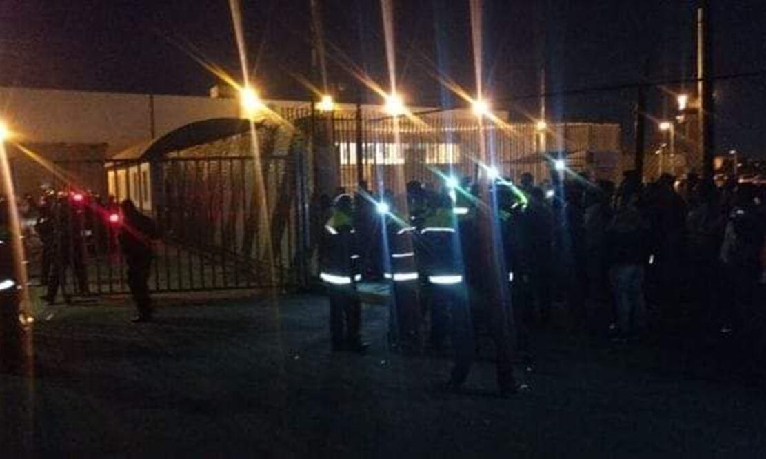 Movilización en el Penal de Neza Bordo. FOTO: Especial/ EL UNIVERSAL/