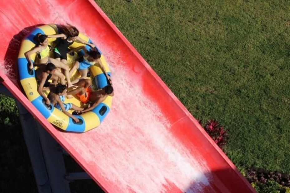 Aquatico Inbursa, el balneario de Veracruz con toboganes extremos