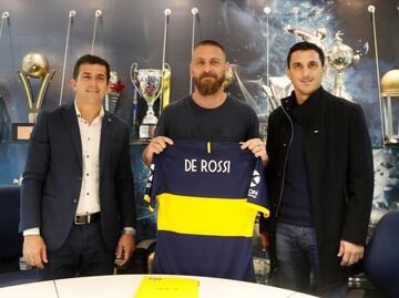 De Rossi firma por una temporada con Boca Juniors