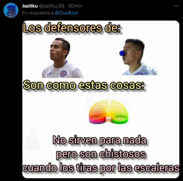 Cruz Azul perdió contra el último lugar de la tabla y salieron los mejores memes 