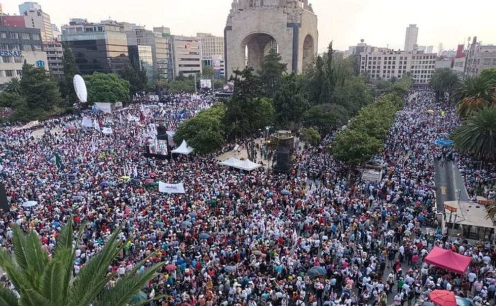 Asisten 80 mil personas a último informe de actividades de Sheinbaum. Foto: Especial