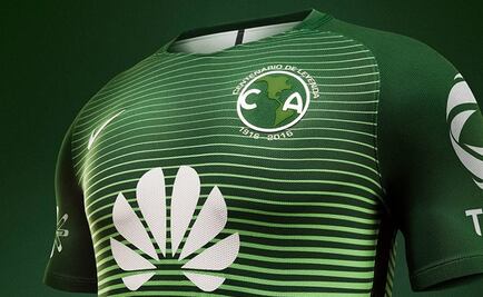 América oficializa el uniforme verde