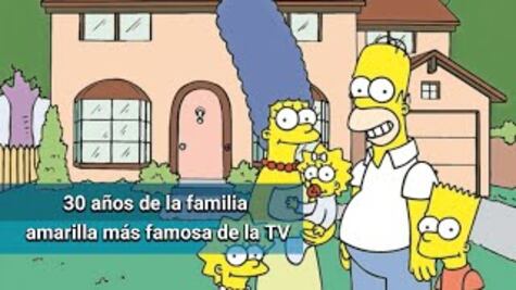 "Los Simpson" cumplen 30 años de transmisión ininterrumpida en televisión