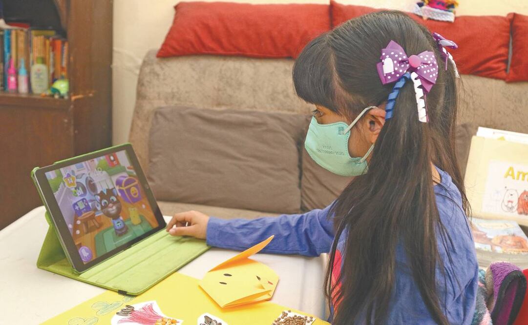 Los niños padecieron el confinamiento, debido a que no asistieron a clases presenciales por más de un año: DIF. Foto: ARCHIVO EL UNIVERSAL