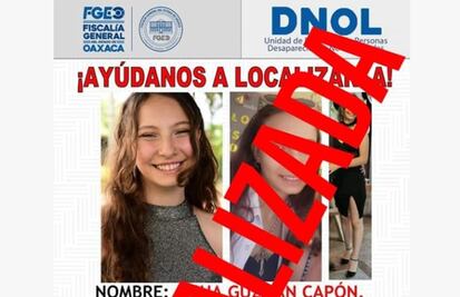 Localizan a Aisha Guzmán Capón, estudiante del CEDART en Oaxaca