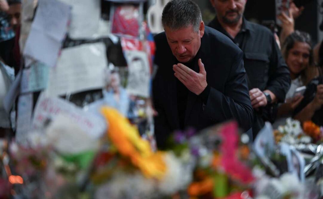 Geoff Payne, padre de Liam Payne, llegas a Argentina tras. Foto: AP