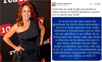 Andrea Legarreta responde a nuevas burlas