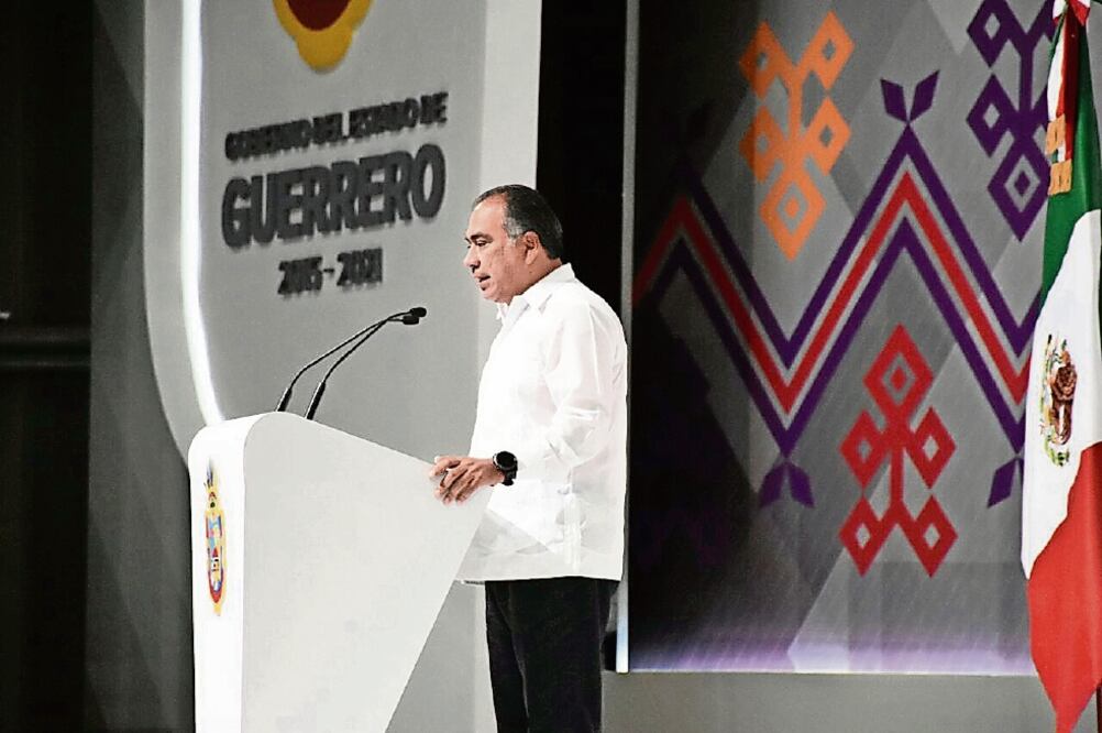 En el Fórum Mundo Imperial de Acapulco, Héctor Astudillo criticó la severa crisis social, política y financiera que heredó de la administración anterior (ARCHIVO EL UNIVERSAL)