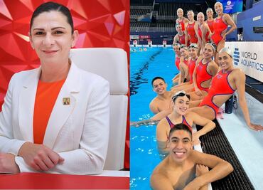 Conade afirma que sí han apoyado a la natación artística: “Con más de 37 millones de pesos”