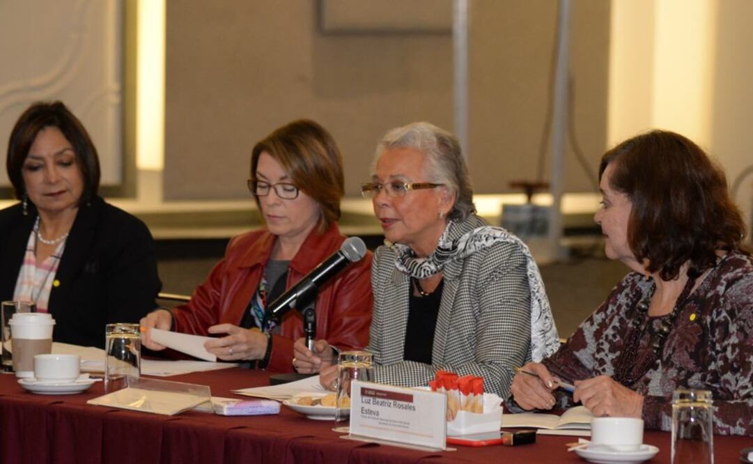 Reunión entre Segob y representantes de refugios para mujeres víctimas de violencia / Tomada de Twitter @SEGOB_mx