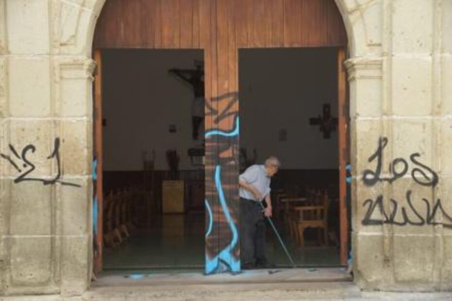 Vandalizan templo del siglo XVI en Oaxaca