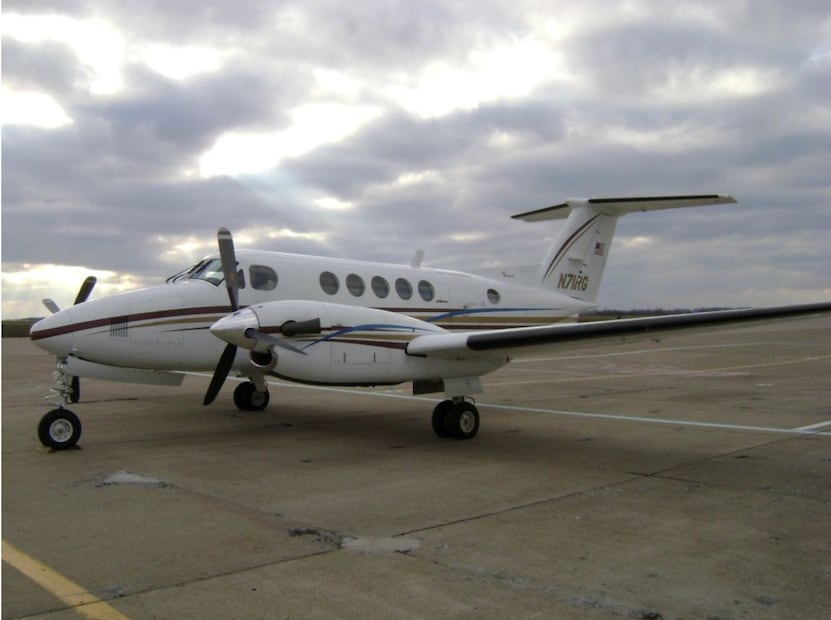 Modelo: Beechcraft Super King Air 200. Foto:  FlightAware.com
