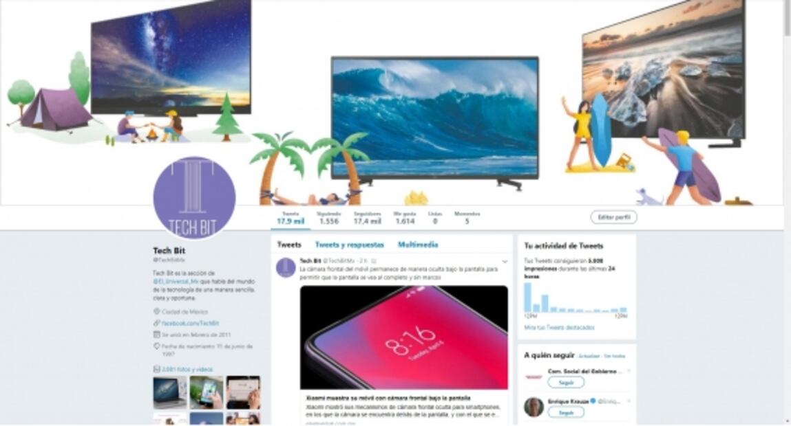 Haz tus prácticas profesionales en Tech Bit de EL UNIVERSAL