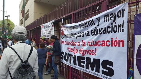 Autoridades redujeron su propuesta salarial, denuncia SUTIEMS