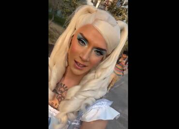 Drag queen denuncia discriminación en Santa Fe; la desalojan de parque por estar "disfrazada de mujer"